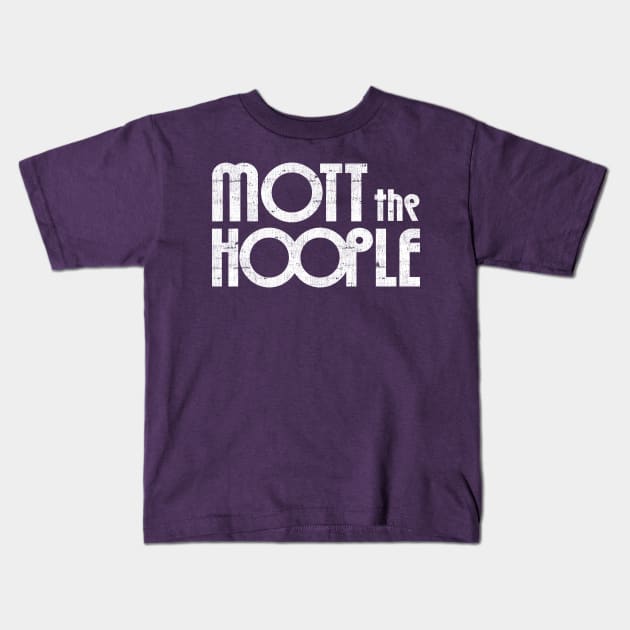 Mott The Hoople / Retro Fan Art Design Kids T-Shirt by DankFutura